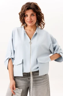 Жакет (пиджак) Anelli 1788 голубой