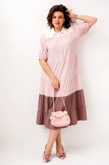 Платье Anelli 1847 розовое