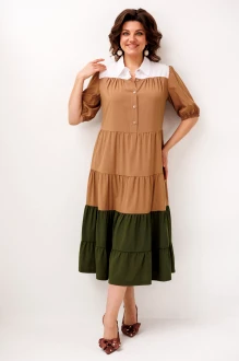 Платье Anelli 1847 карамель