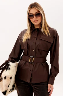 Рубашка Anelli 1826 горький шоколад