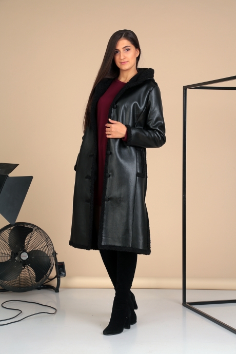Пальто Celentano 1810 черный размер 42-56 #3