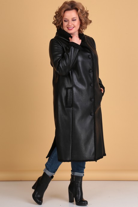 Пальто Celentano 1810 черный размер 42-56 #7