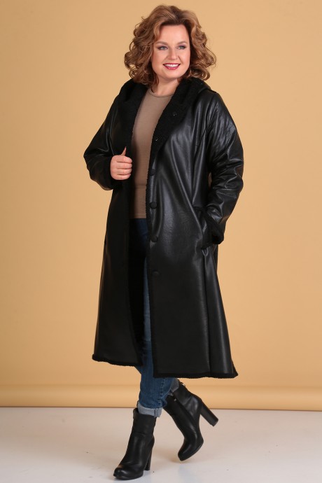 Пальто Celentano 1810 черный размер 42-56 #10