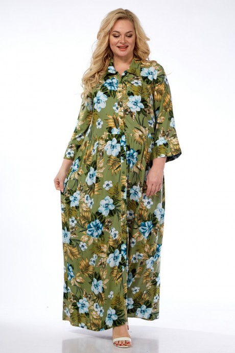 Платье Celentano 5004.1 оливковый размер  #2