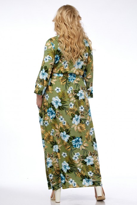 Платье Celentano 5004.1 оливковый размер  #4