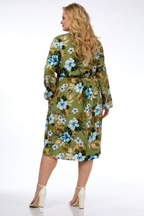Платье Celentano 5002.2 оливковый размер 54-70 #6