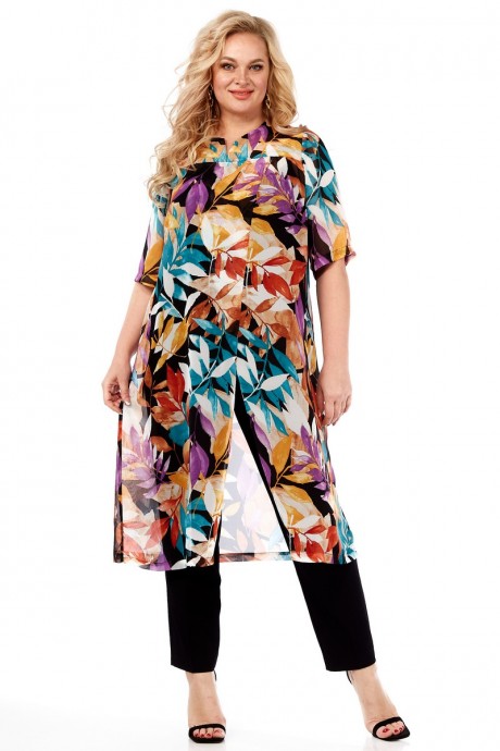 Туника Celentano 4008 листва размер 42-82 #1