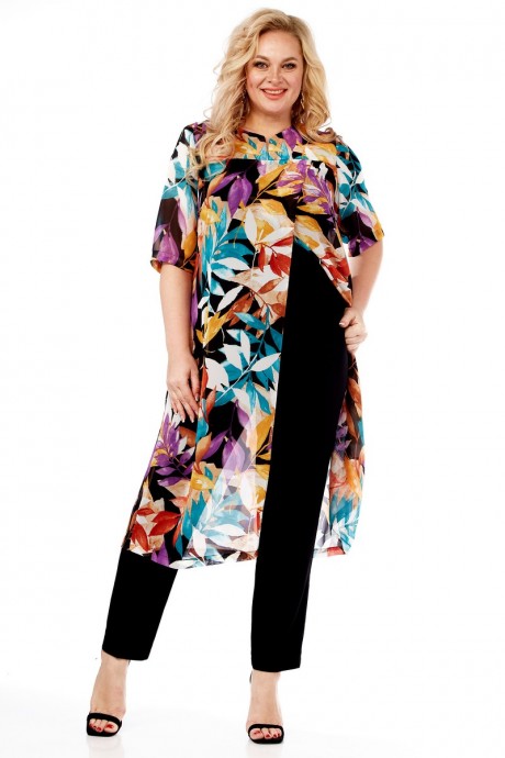 Туника Celentano 4008 листва размер 42-82 #3