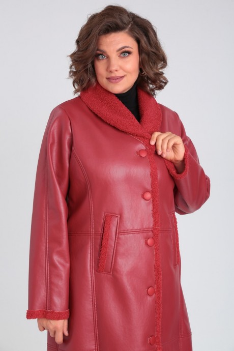 Пальто Celentano 2043.1 алый размер 42-52 #2