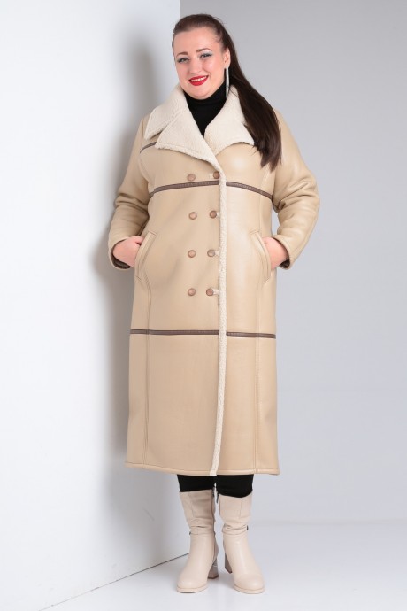 Пальто Celentano 2053.2 бежевый размер 54-80 #1