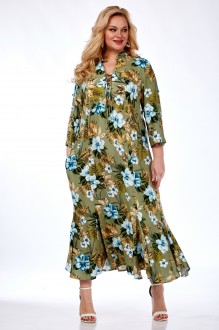 Платье Celentano 5021.2 оливковый #1