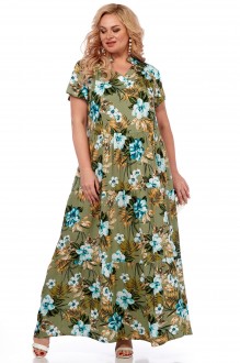 Платье Celentano 5023.2 оливковый #1