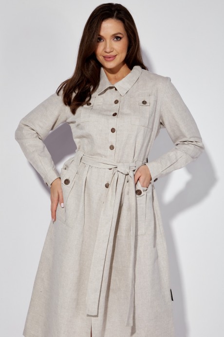 Платье Celentano 1519.1 светло-серый размер 42-52 #5