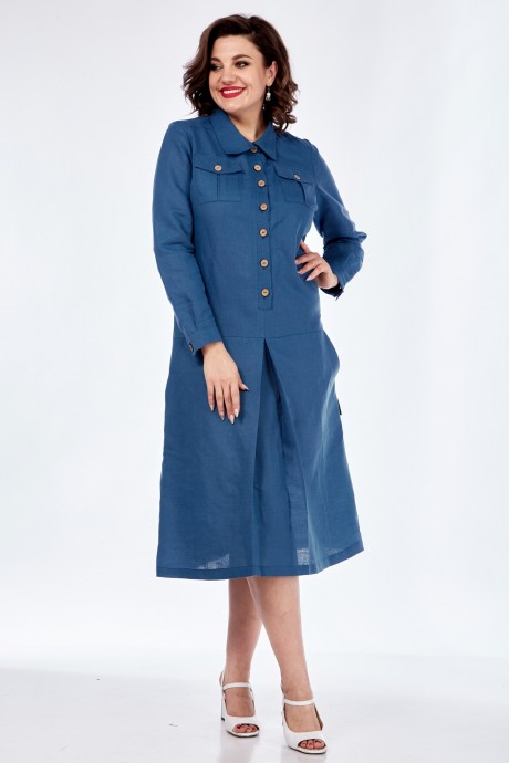 Платье Celentano 5017.2 синий размер 54-82 #4
