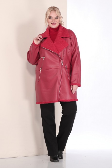 Дубленка Celentano 2080 .2 алый размер 54-82 #5