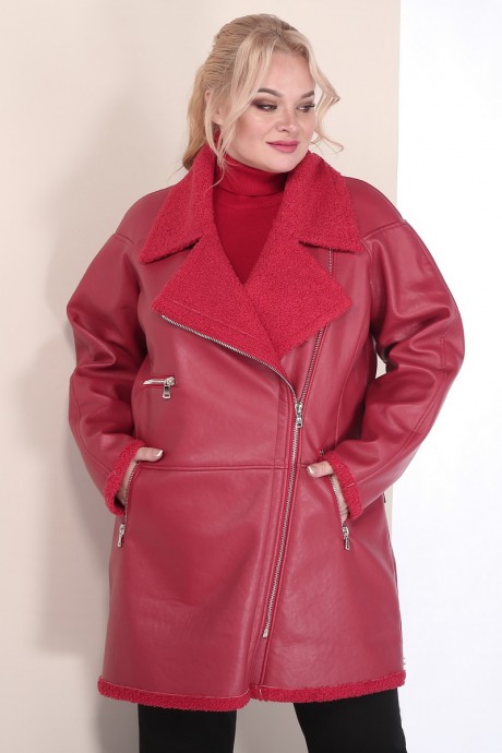 Дубленка Celentano 2080 .2 алый размер 54-82 #7