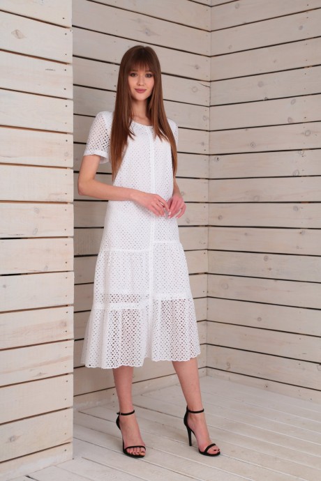 Платье BASAGOR 453 /2 белый размер 48-52 #1