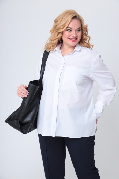 Рубашка Avenue Fashion 0301 белый размер 50-72 #1