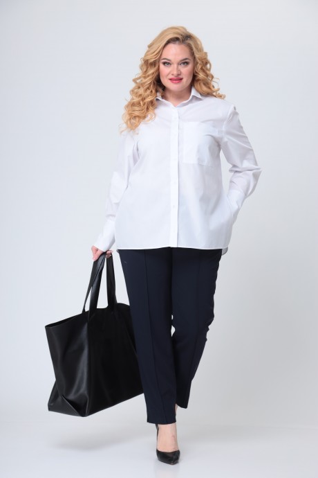 Рубашка Avenue Fashion 0301 белый размер 50-72 #2
