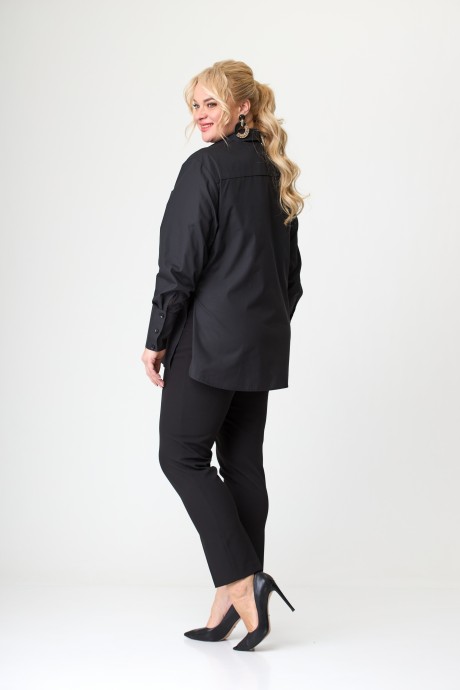 Рубашка Avenue Fashion 0301 черный размер 50-72 #5