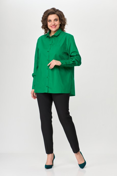 Рубашка Avenue Fashion 0301 -2 ярко-зеленый размер 50-72 #3
