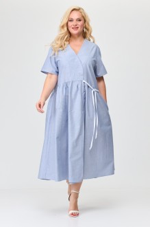 Платье Avenue Fashion 0121 голубой #1