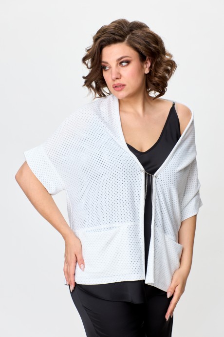 Кардиган Avenue Fashion 0328 белый размер 54-72 #1