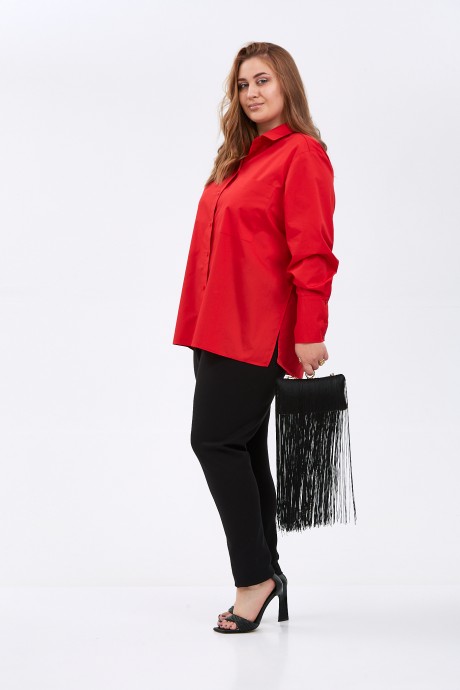 Рубашка Avenue Fashion 0301 -12 красный размер 54-72 #7