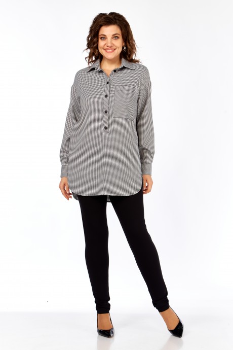 Рубашка Avenue 0344 гусиная лапка размер 54-72 #1
