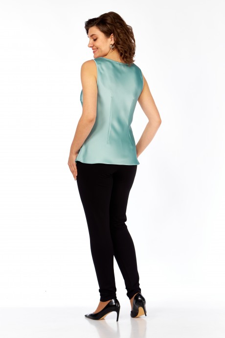 Блузка Avenue 0345 мята размер 54-72 #4