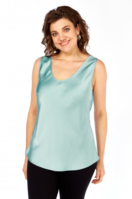 Блузка Avenue 0345 мята размер 54-72 #5