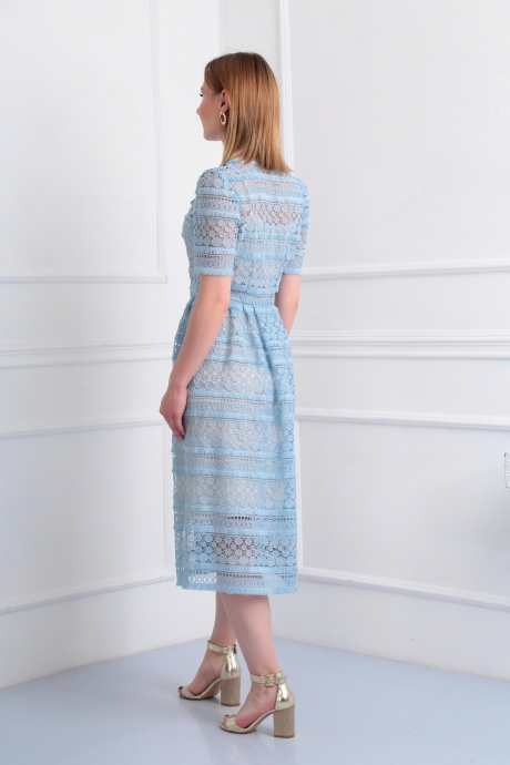 Вечернее платье LM LM 01211 голубой размер 42-48 #3