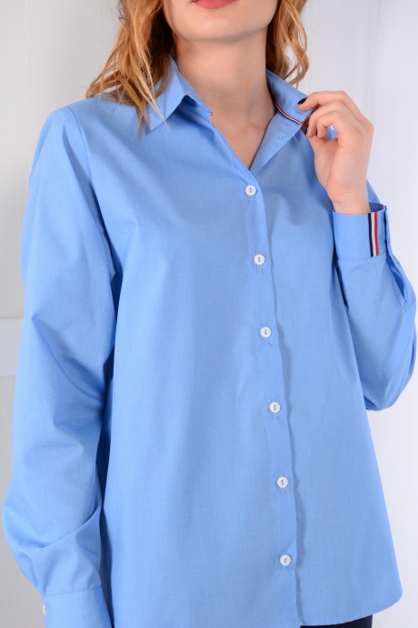 Рубашка LM G232 голубой размер 42-52 #2