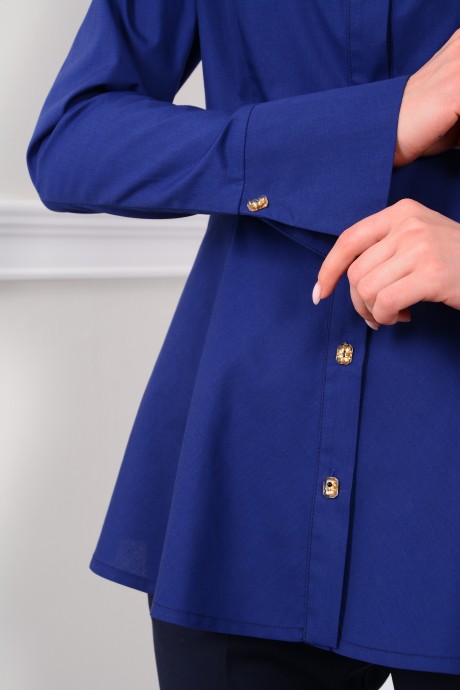 Блузка LM КВ 11 синий размер 42-52 #3