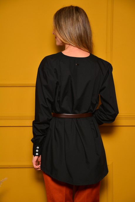 Блузка LM СО 9771 черный размер 42-58 #6