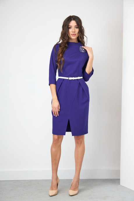 Платье Ларс Стиль 471/1 фиолетовый размер 44-48 #4