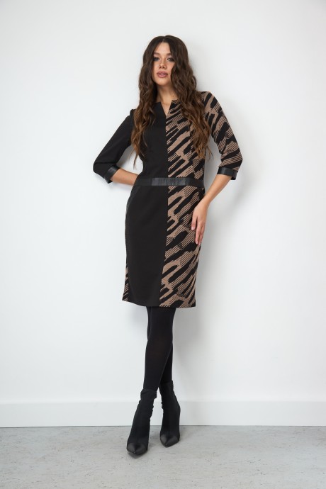 Платье Ларс Стиль 727/1 Черный размер 44-50 #4