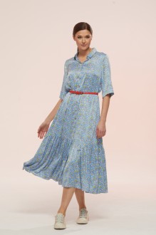 Платье Ларс Стиль М.705 голубой #1