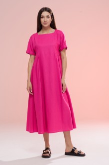 Платье Ларс Стиль 771 насыщенный розовый #1