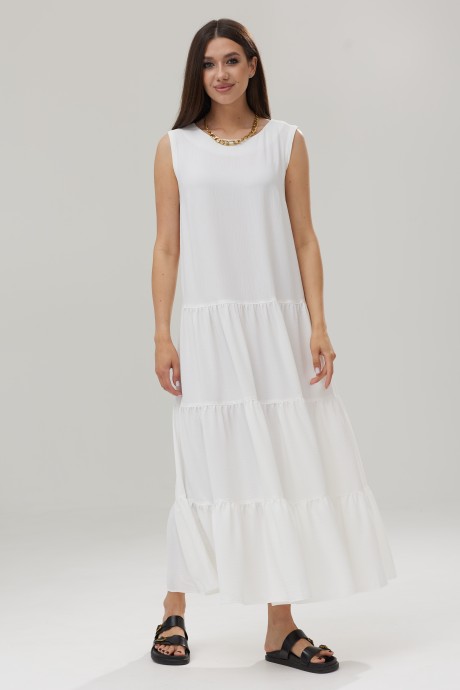 Платье Ларс Стиль 792 белый размер 44-52 #2