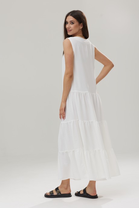 Платье Ларс Стиль 792 белый размер 44-52 #4