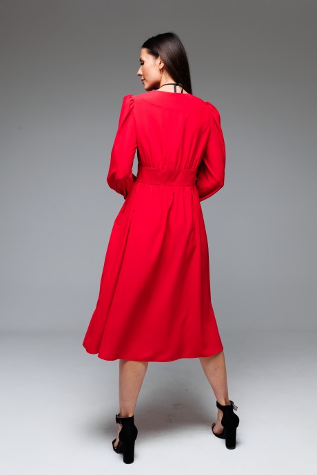 Вечернее платье Ларс Стиль 845 красный размер 44-50 #4