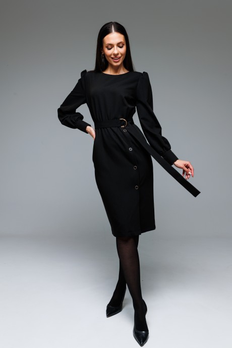 Вечернее платье Ларс Стиль 847 черный размер 44-54 #1