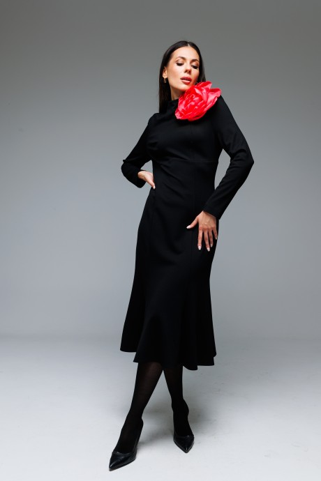 Вечернее платье Ларс Стиль 846 черный размер 44-50 #2