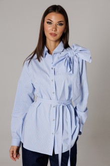 Блузка Ларс Стиль 1181 голубой #1