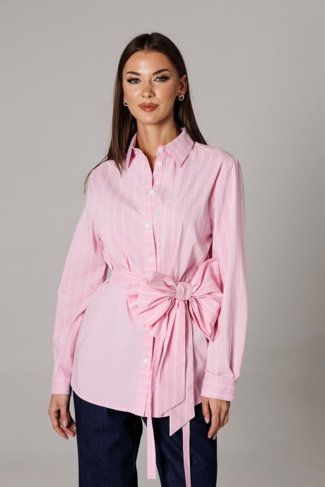Блузка Ларс Стиль 1178 розовый размер 44-54 #1