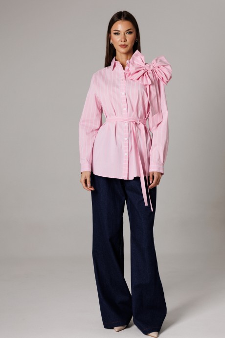 Костюм/комплект Ларс Стиль 1177 розовый, синий размер 44-54 #4