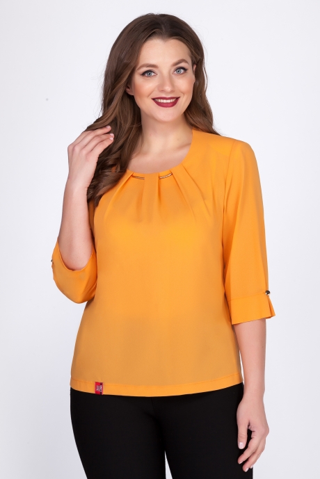 Блузка AVLINE 1724 оранжевый размер 48-54 #1