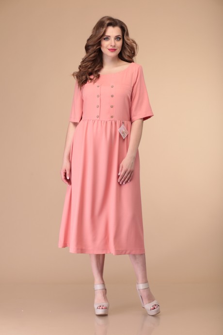 Платье Danaida 1840 персик размер 50-56 #1