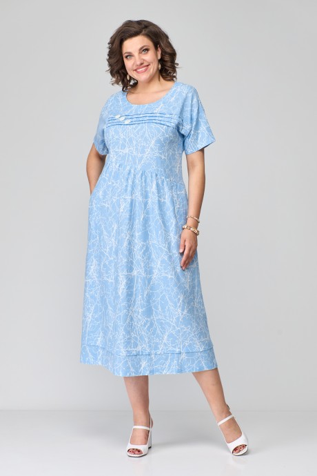 Платье Danaida 2170 голубой размер 48-56 #2